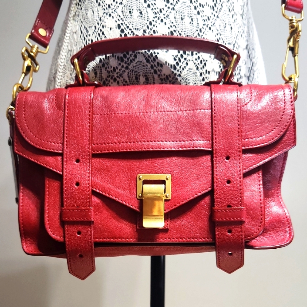 PROENZA SCHOULER PS1 Tiny Bag Leather - EUC